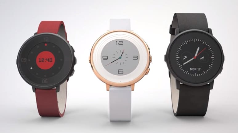 reloj deportivo Pebble Time Round