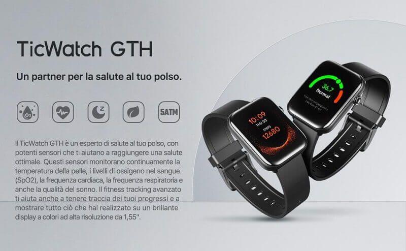 Reloj TicWatch GTH