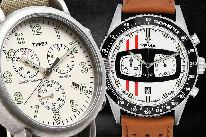 Cronógrafo Timex Weekender, Yema Rallygraf